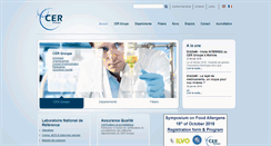 Desktop Screenshot of cergroupe.be